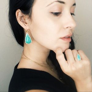 Kendra Scott Skylen Carla Earrings in Amazonite